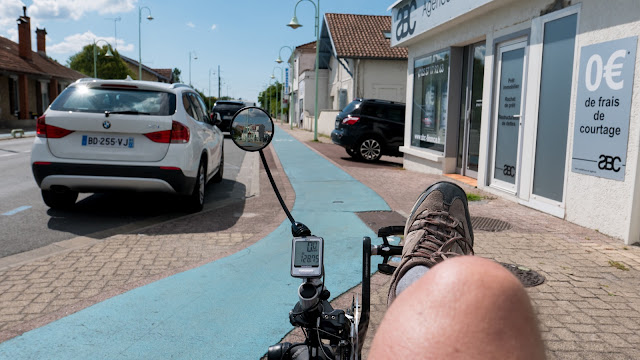 Vélodyssée, le calvaire de Biganos