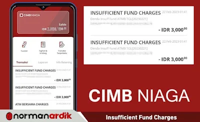 Insufficient Fund Charges CIMB Niaga Artinya