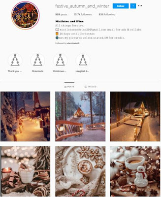 Christmas Instagram Accounts - @festive_autumn_and_winter