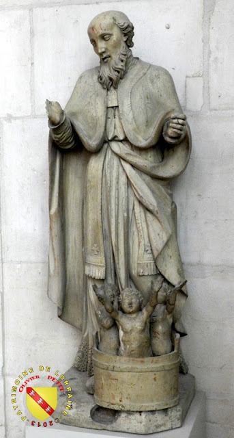 Saint-Nicolas (XVIIIe siècle) - Statue en pierre - Basilique de Saint-Nicolas de Port (54)