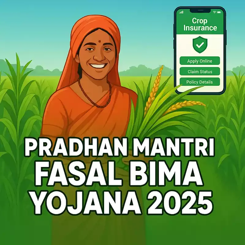 प्रधानमंत्री फसल बीमा योजना 2025: ऑनलाइन आवेदन, प्रीमियम और क्लेम प्रक्रिया