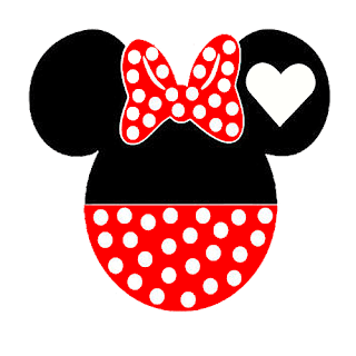 Cabeza de minnie mouse para imprimir