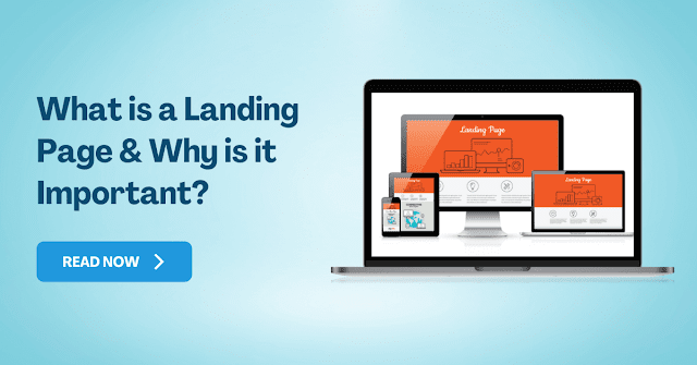 What is a landing page?