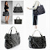 GUESS LARGE TOTE (Black and Pink) ~ SOLD OUT!