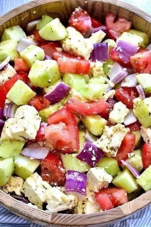 Easy Fat Burning Cucumber Salad