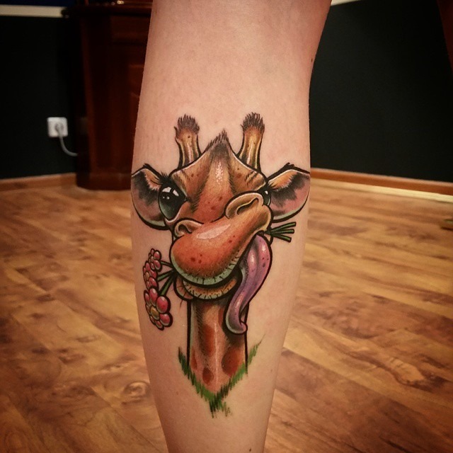 Tatuagens de girafas