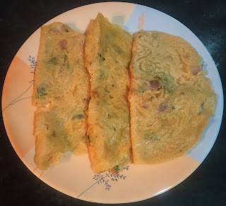 Instant broken wheat rava dosa