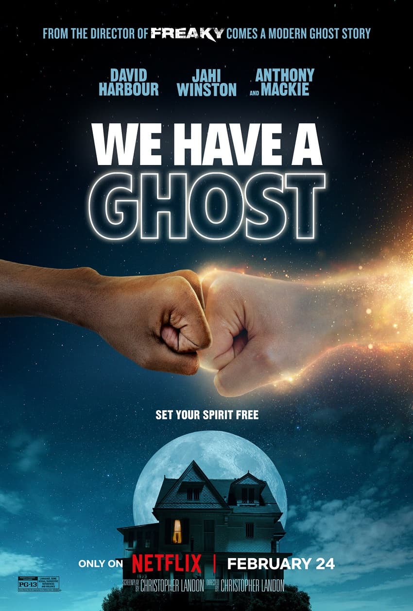 Netflix показал постер комедийного хоррора We Have a Ghost («У нас привидение!»)
