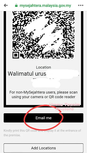 Cara Mudah Untuk Syarikat Atau Pemilik Premis Nak Buat Kod QR MySejahtera