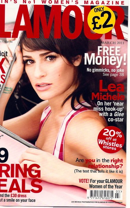 lea michele cosmopolitan article. Lea+michele+glee+2011