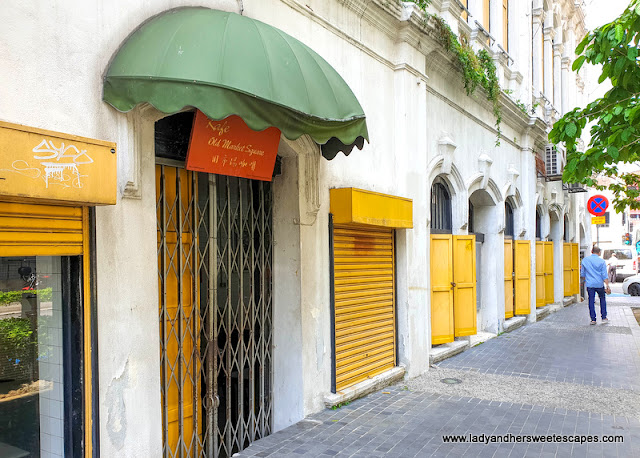 Old traditional cafe in Medan Pasar