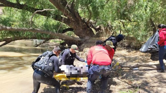 Rescatan el cuerpo sin vida de un hombre de la presa Tenango en  Villanueva, Zacatecas 