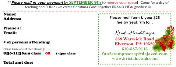 2017-9-23 Christmas Card Class registration form