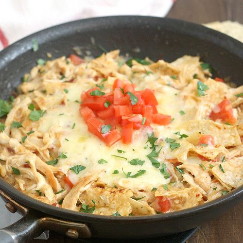 Chicken Tortilla Casserole for Two