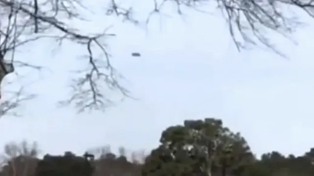 Is this a real UFO sighting over Atlanta Georgia.