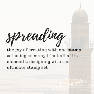 SPREADING - JOS Blog Hop reference to stamping