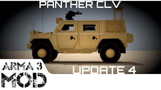 Arma3用Panther CLV MODが作製中