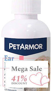 41% discount on PetArmor Ear Rinse for Dogs & Cats, 4 oz