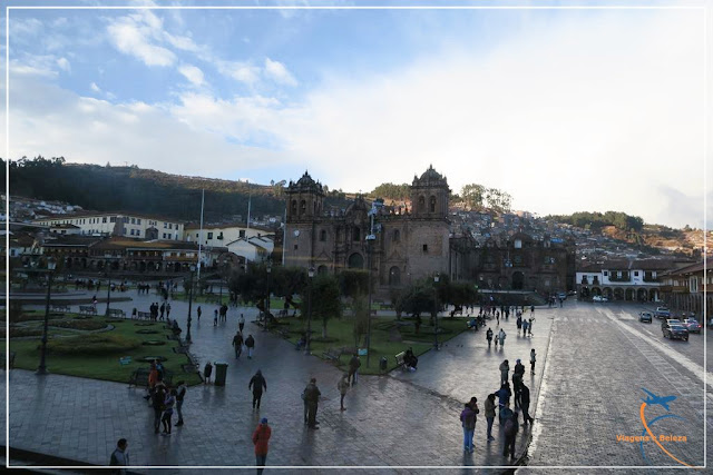 Plaza de Armas de Cusco, no Peru