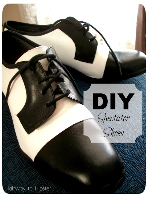 DIY Spectator Shoes