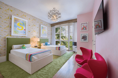 Creative Shared Bedroom for Kids image 3
