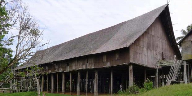 Sejarah Rumah  Betang di Kalimantan 
