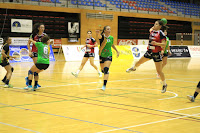 Partido entre el Club Balonmano Zuazo y el BM Castellón