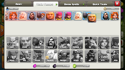 Update Clash of Clans Terbaru New Defense And Army Training Revamp