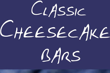 CLASSIC CHEESECAKE BARS