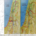 Mapa das antigas divisões da Palestina