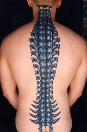 Spine Tattoos