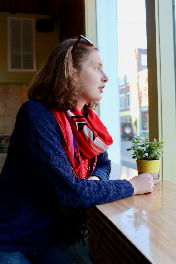 Winter outfit perfect for a coffee date or avocado toast #fashion 