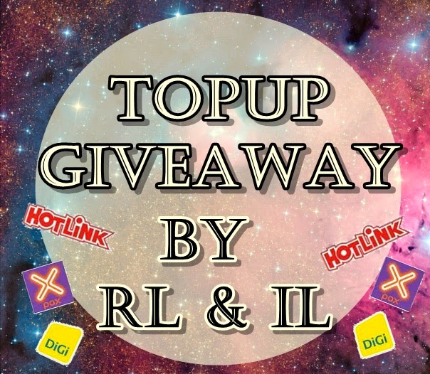  1st Topup Giveaway by RL & IL