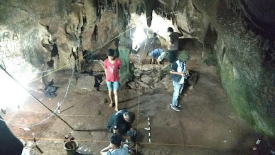 Ngalau Tompok, Gua Ceruk Yang Menyimpan Aksara Minang 