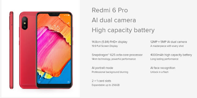 Review Of Redmi 6 Pro Technews Com Gadgets Product Lauch Tips