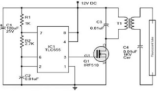 schematic emergency lamp