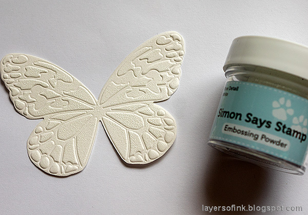Layers of ink - Summer Butterflies Tag Tutorial by Anna-Karin Evaldsson.