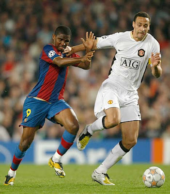 Samuel Eto'o-Eto'o-Barcelona-Cameroon-Posters-Rio Ferdinand-UEFA Champions League