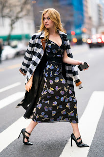 Katherine McNamara Classy Fashion In NYC