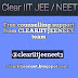 Free counselling support from CLEARIITJEENEET team