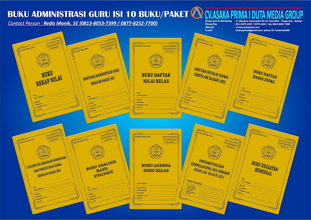 Jual Buku Administrasi SD/MI Terlengkap ~ Penerbit Asaka 