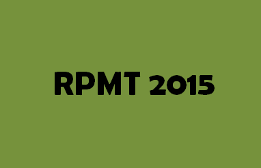 RPMT 2015 Entrance Exam Logo