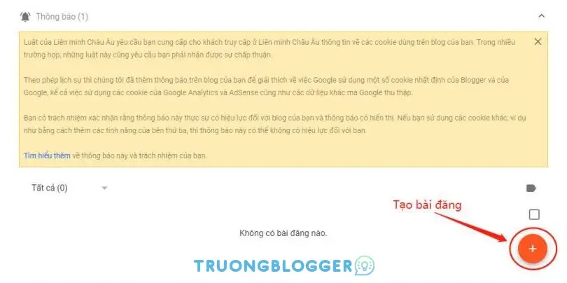 Hướng dẫn tạo website bằng Blogger - Thật dễ dàng và miễn phí
