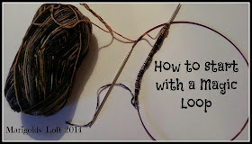 How to knit in a magic loop