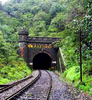 The beautiful tunnel exit