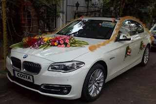 luxury wedding cars BMW