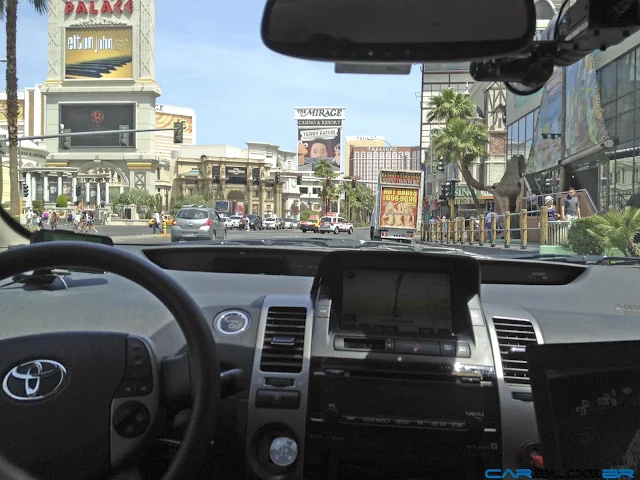 Google driverless car - interior