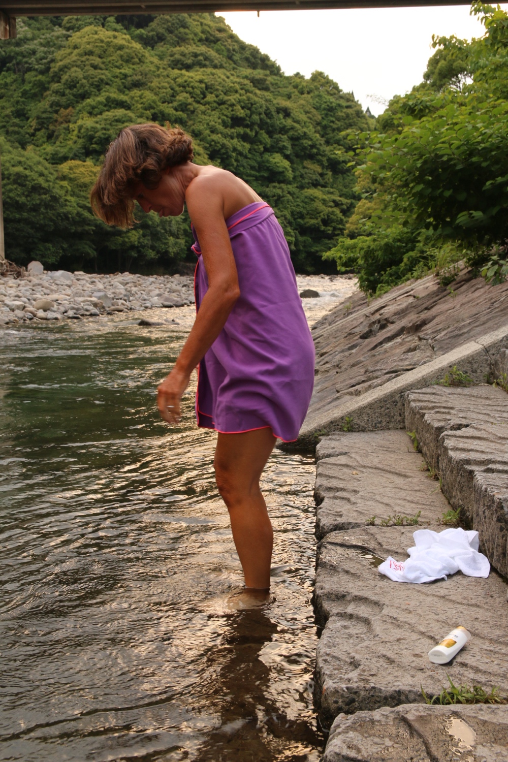River bath
