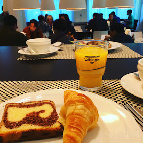 Frühstück im Hotel Mercure in Nürnberg