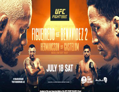Analysis of the most important fights of the UFC FIGHT ISLAND 2 Event